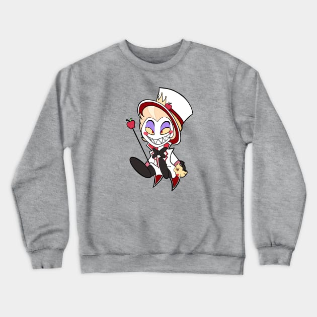 Hazbin Hotel - Lucifer Crewneck Sweatshirt by Pastelpandabum